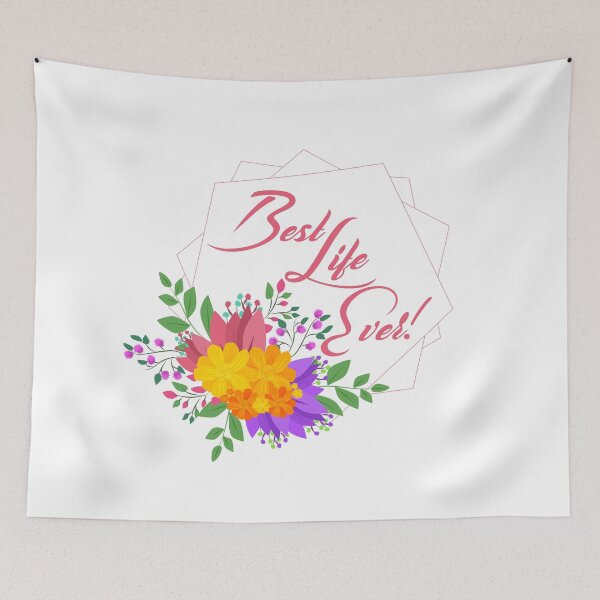 Item preview, Best Life Ever -Floral  designed and sold by Yesido.
