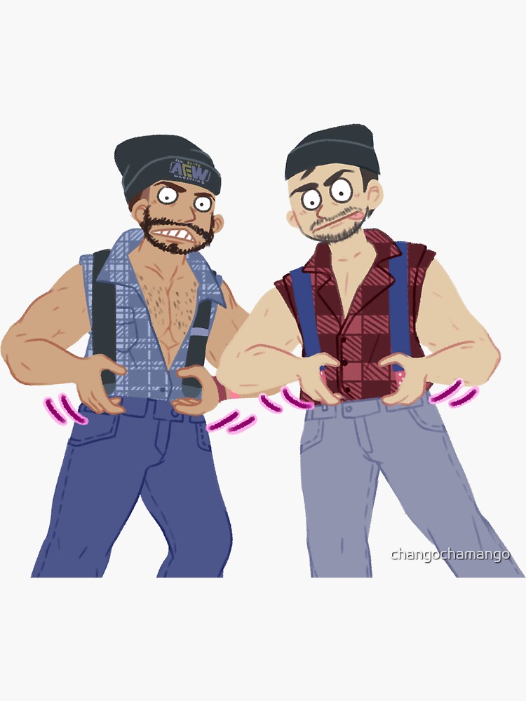 Die-Cut Hunky Best Friends by changochamango