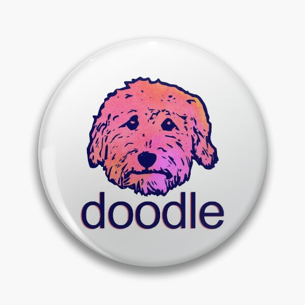Item preview, Doodle mom - pink Doodle dog kisses #doodlekisses - #doodlelove - goldendoodles, labradoodles, aussiedoodles designed and sold by smooshfaceutd.