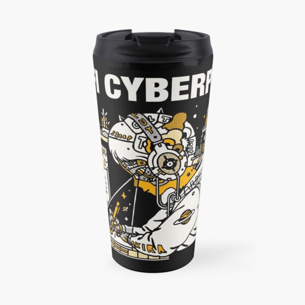 Lofi Cyberpunk Travel Mug