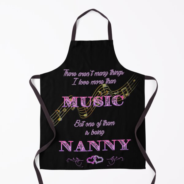 Item preview, I Love Music and Being a Nanny by Amanda M Lucas designed and sold by Amanda Lucas.