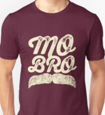 MOVEMBER - Mo Bro White Unisex T-Shirt