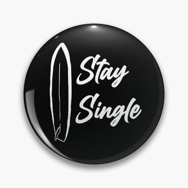 Item preview, Funny Stay Single Fin Surfboard Surf Design designed and sold by TheSaltSirens.