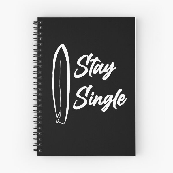 Item preview, Funny Stay Single Fin Surfboard Surf Design designed and sold by TheSaltSirens.