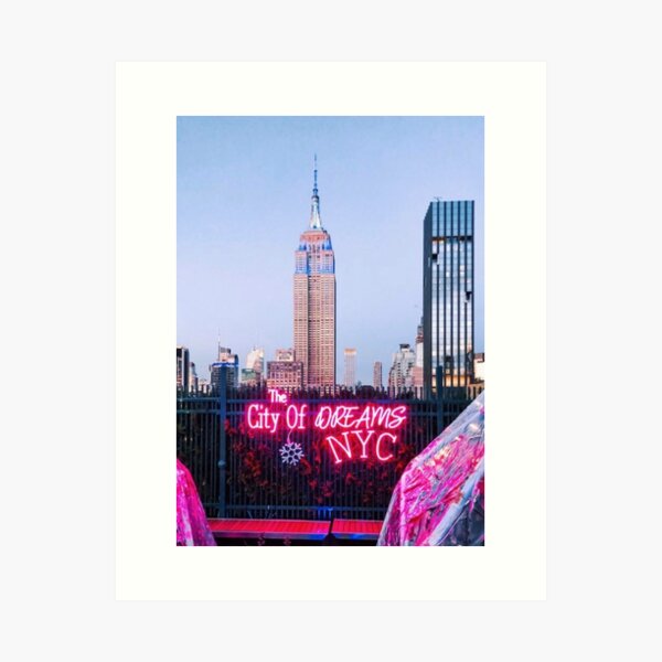 The City of Dreams Art Print