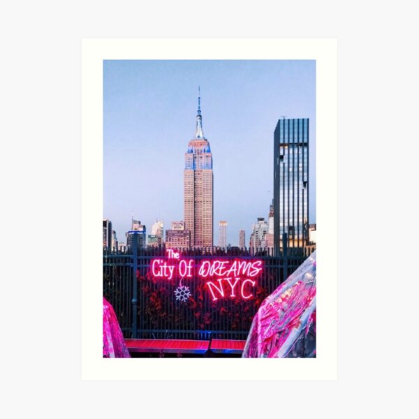 The City of Dreams Art Print