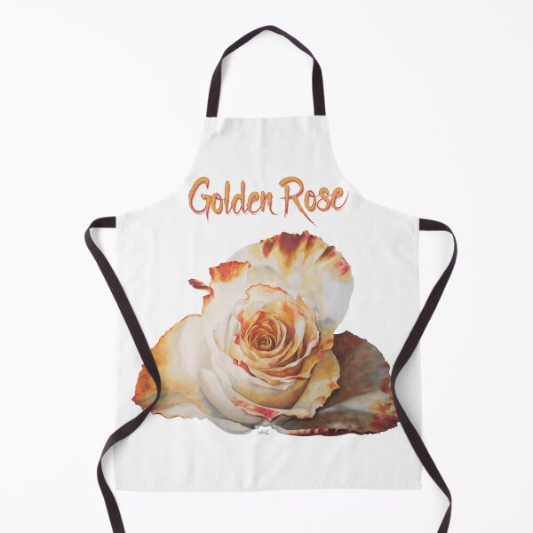 Item preview, Golden Rose on White by Amanda M Lucas designed and sold by Amanda Lucas.