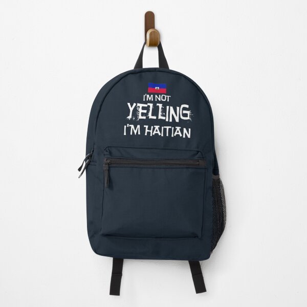 Item preview, I'm not yelling, I'm Haitian With the Flag of Haiti designed and sold by obedtheartist.