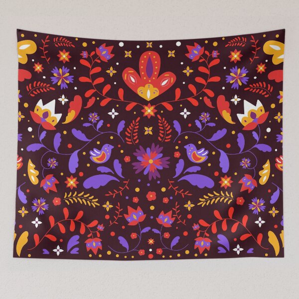 Item preview, Mayan Aztec Exotic Colorful Pattern designed and sold by Vector Scout Lab.