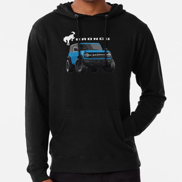 Ford Bronco USA Wildtrack Velocity Blue Lightweight Hoodie