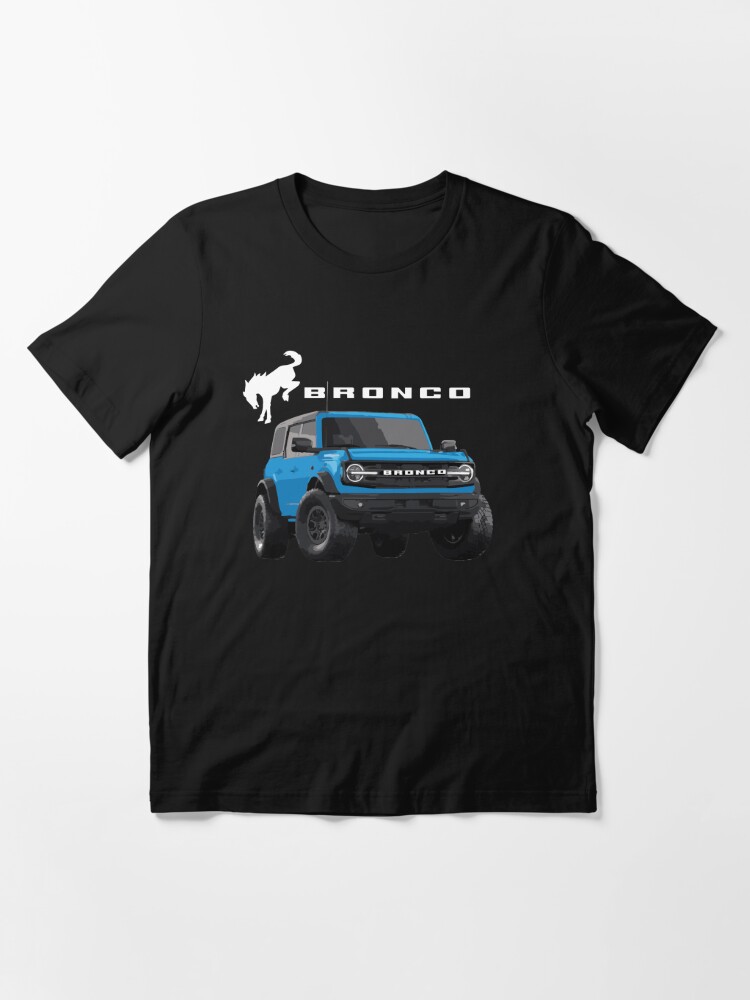 Ford Bronco USA Wildtrack Velocity Blue Essential T-Shirt for Sale by  cowtownCOWBOY