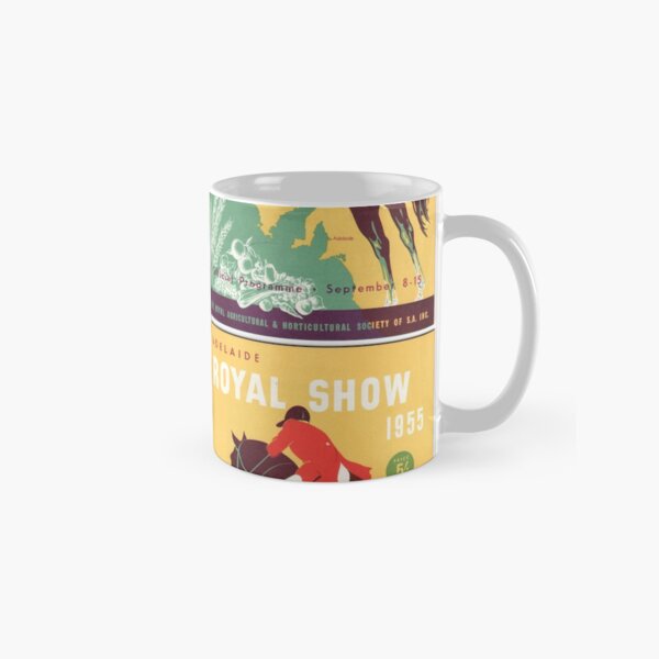 Royal Adelaide Show Programme 1955 Classic Mug