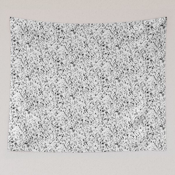 Item preview, Gray abstract messy polka dots designed and sold by mackenziebriann.