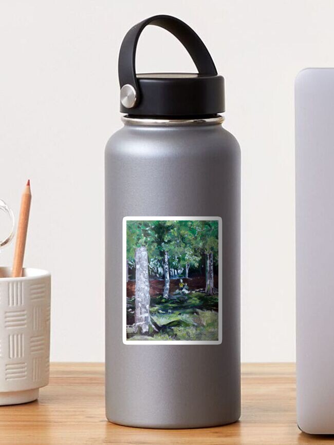 Thumbnail 1 von 3, Sticker, Hänsel und Gretel im schwedischen Wald designt und verkauft von LillianBerthel.
