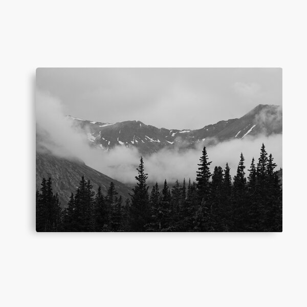Rocky Mountains at the Continental Divide Canvas Print