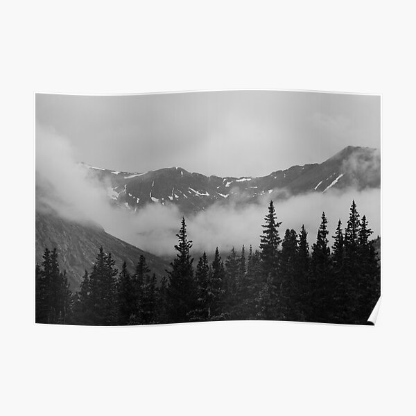 Rocky Mountains at the Continental Divide Poster