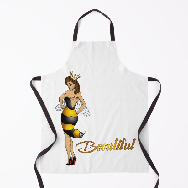 Item preview, Beeutiful - Queen Bee in Yellow by Amanda M Lucas designed and sold by Amanda Lucas.