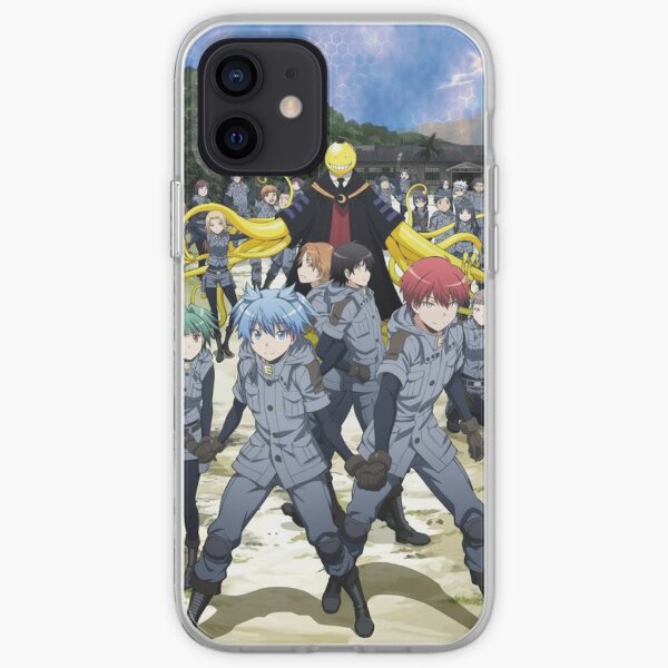 Assassination classroom Koro Sensei Study outdoor artwork Funda blanda para iPhone