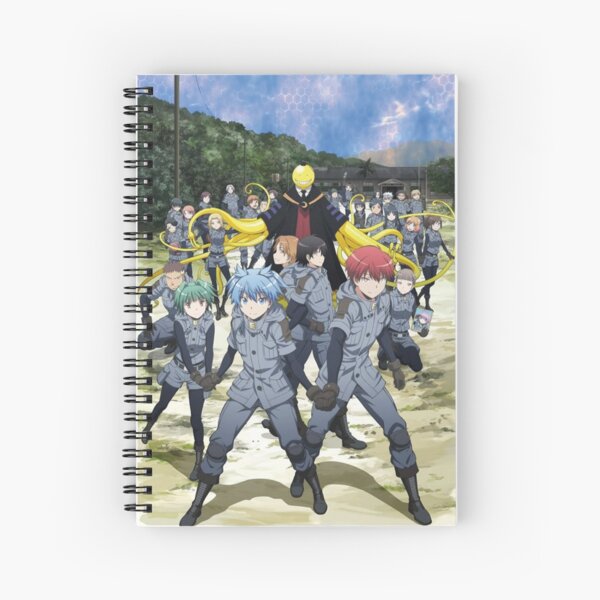 Assassination classroom Koro Sensei Study outdoor artwork Cahier à spirale