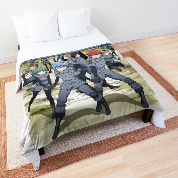 Assassination classroom Koro Sensei Study outdoor artwork Comforter