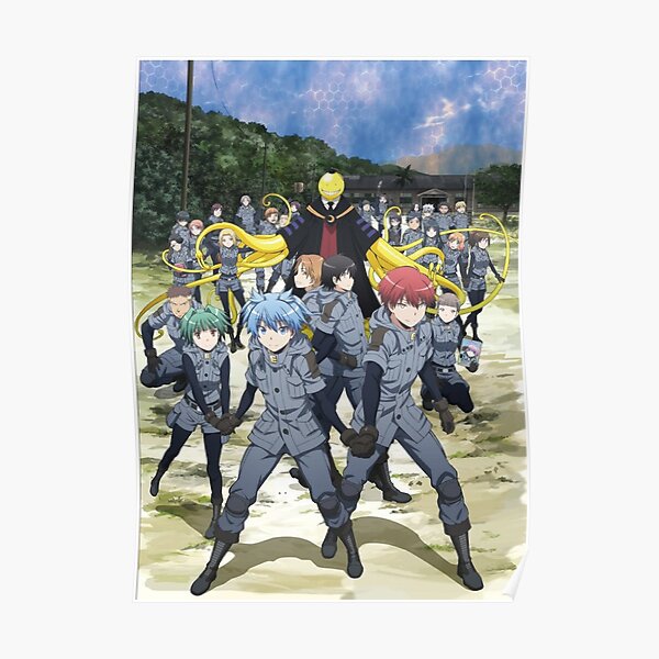 Assassination classroom Koro Sensei Study outdoor artwork Poster