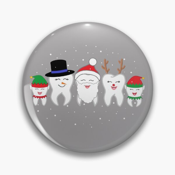 Item preview, The Christmas Crew Teeth designed and sold by thehippiehygienist.