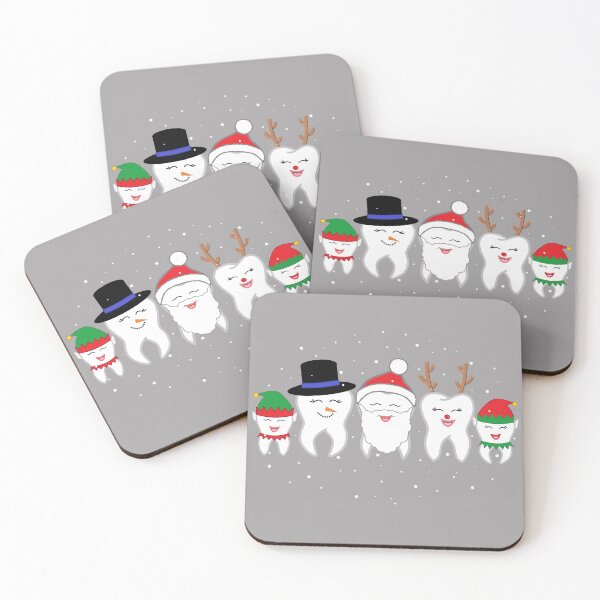 Item preview, The Christmas Crew Teeth designed and sold by thehippiehygienist.