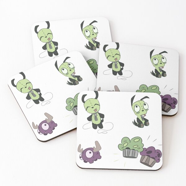 Aperçu de l'œuvre Invader Zim - Minimoose et Gir créée et vendue par raltsraltsralts.