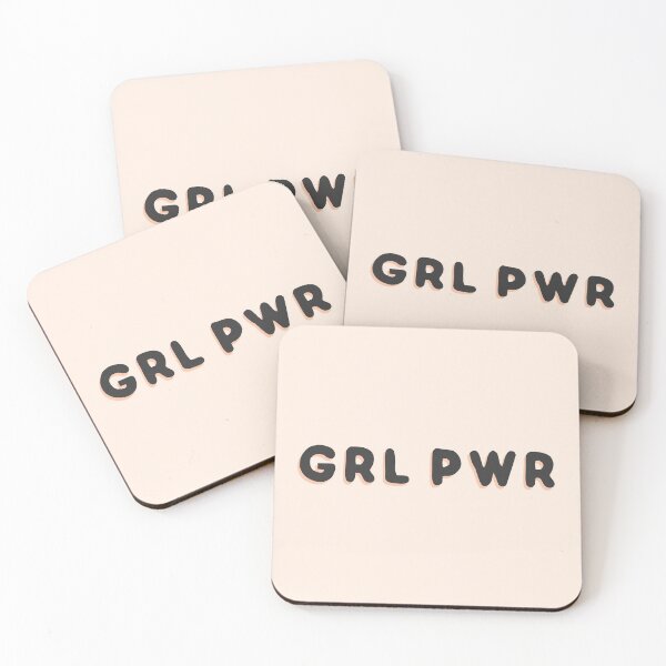 Item preview, Grl Pwr (Girl Power) | Motivational Feminist Quote designed and sold by CarlosAlberto.