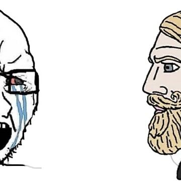 Masked Soy Boy versus Chad Meme Generator - Imgflip