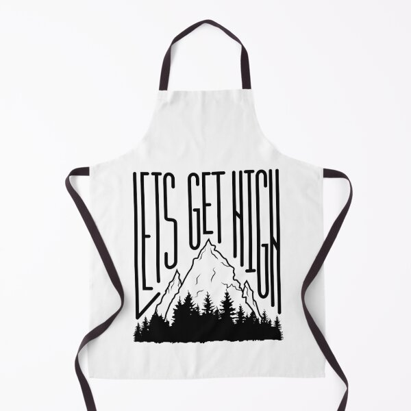 Item preview, Lets Get High Camping and Hiking design designed and sold by mrhighsky.
