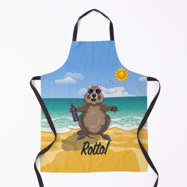 Item preview, Rotto! - Rottnest Island Quokka on the Beach [Text Under] by Amanda M Lucas designed and sold by Amanda Lucas.
