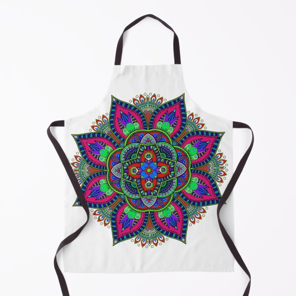 Item preview, Mandala 1 - Geometric Pattern with Black Outline by Amanda M Lucas designed and sold by Amanda Lucas.