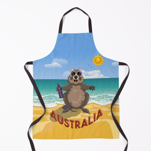 Item preview, Australia! Quokka on the Beach by Amanda M Lucas designed and sold by Amanda Lucas.