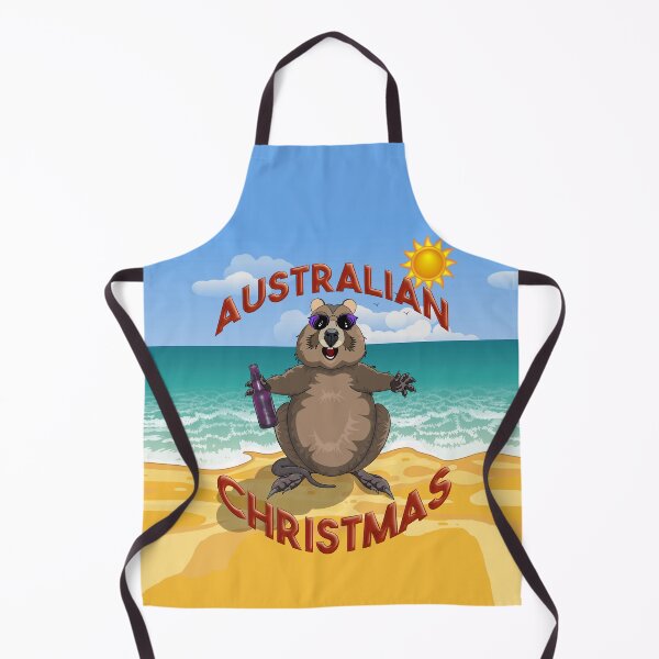 Item preview, Australian Christmas - Quokka on the Beach by Amanda M Lucas designed and sold by Amanda Lucas.