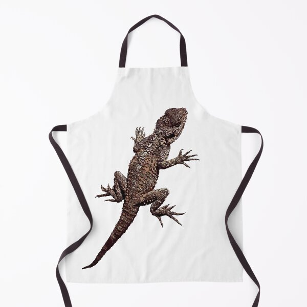Item preview, Agama Lizard - Cyprus - On White Background by Amanda M Lucas designed and sold by Amanda Lucas.