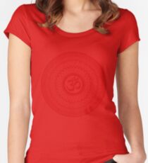 om mandala (liáliom) Women's Fitted Scoop T-Shirt