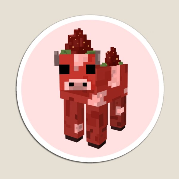 Strawberry Mooshroom Magnet