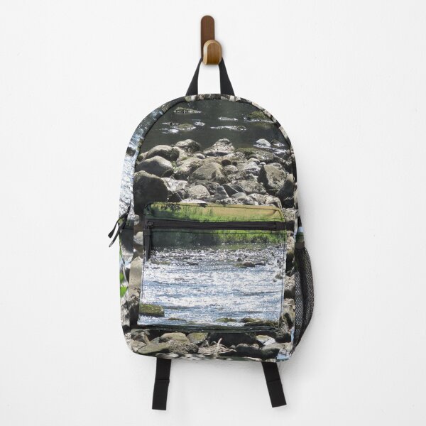 Merch #98 -- Stream Stones - Shot 1 (Hadrian's Wall) Backpack