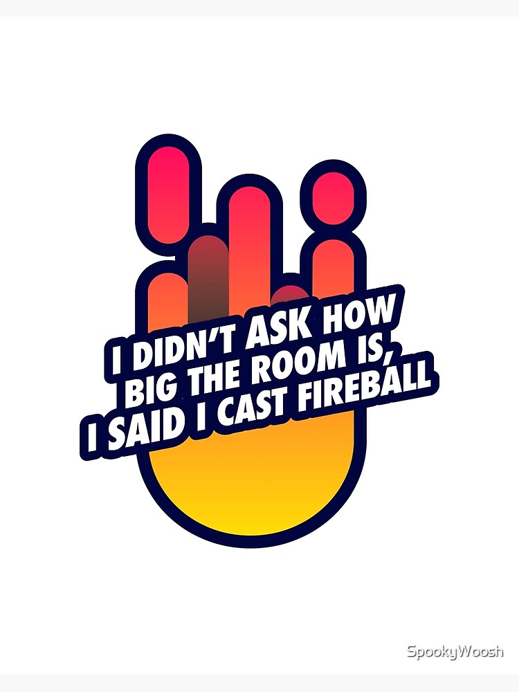 Fireball (8x10) Canvas
