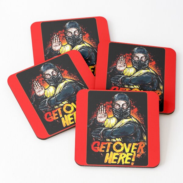 Item preview,  Mortal Kombat GET OVER HERE!!! designed and sold by Shinobi23.