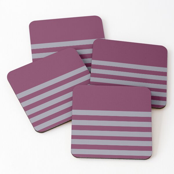 Item preview, Pantone Magenta Sleet striped designed and sold by Anteia.