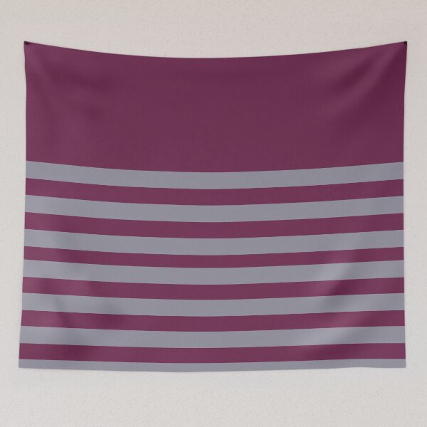 Item preview, Pantone Magenta Sleet striped designed and sold by Anteia.