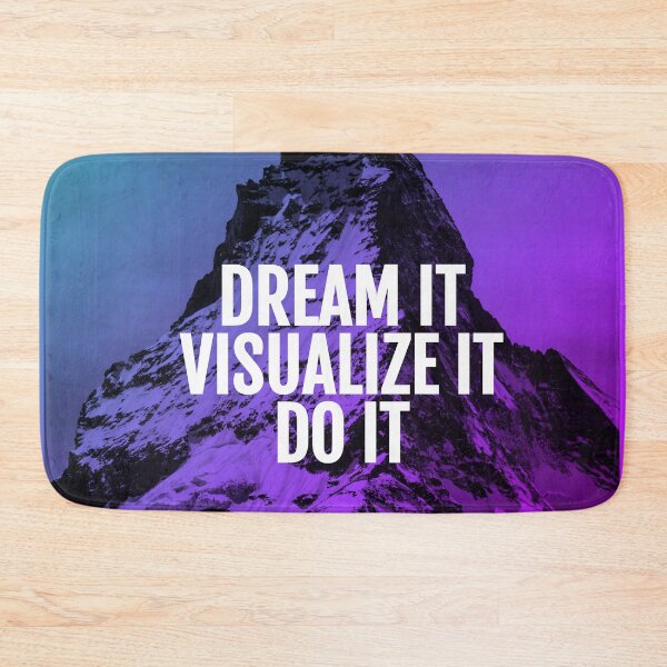 Item preview, Dream It Visualize It Do It designed and sold by WordsmithNerd.