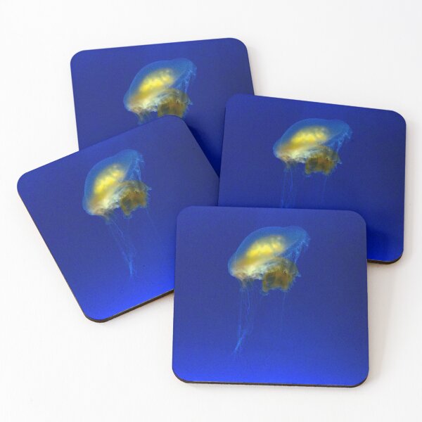 Item preview, Beautiful Jellyfish in Blue Water designed and sold by impetum.
