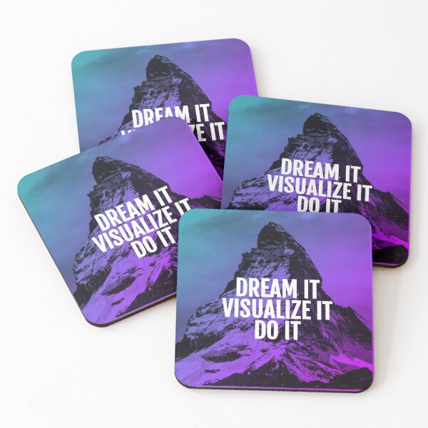 Item preview, Dream It Visualize It Do It designed and sold by WordsmithNerd.