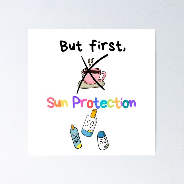 Skincare SPF Importance Poster