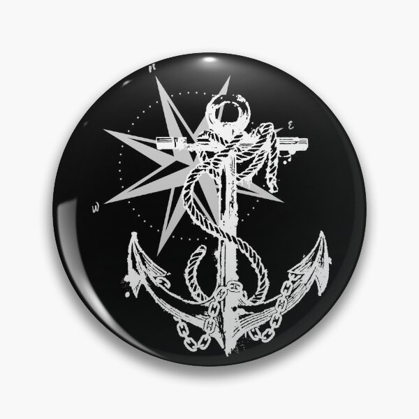 Item preview, Anker compass design maritime nautical designed and sold by shurikaner.