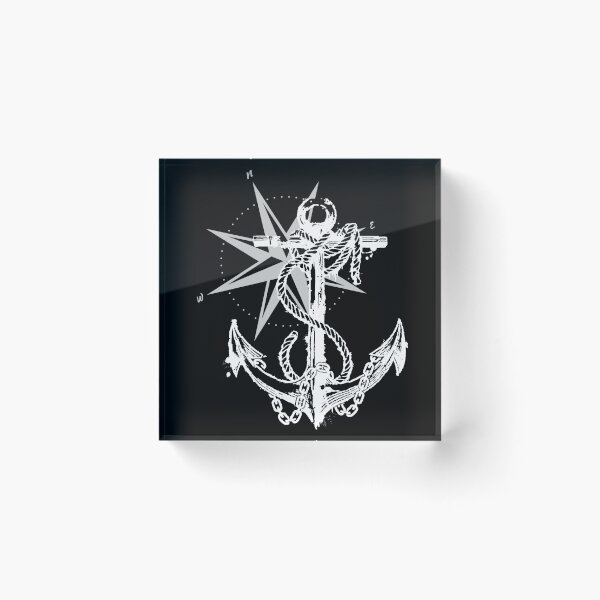 Item preview, Anker compass design maritime nautical designed and sold by shurikaner.