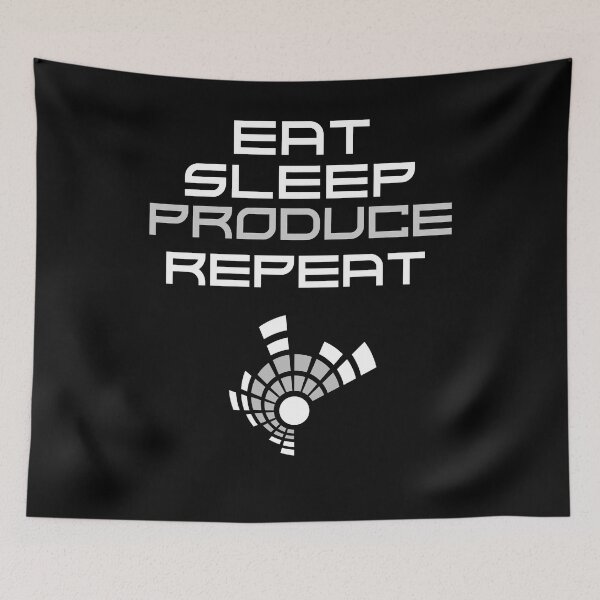 Item preview, Eat Sleep Produce Repeat designed and sold by ilovetshirts87.